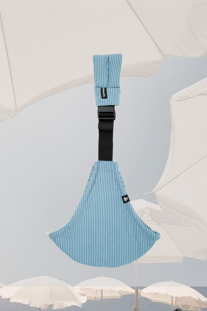 Toddler Carrier - MomSwing - Azure lines