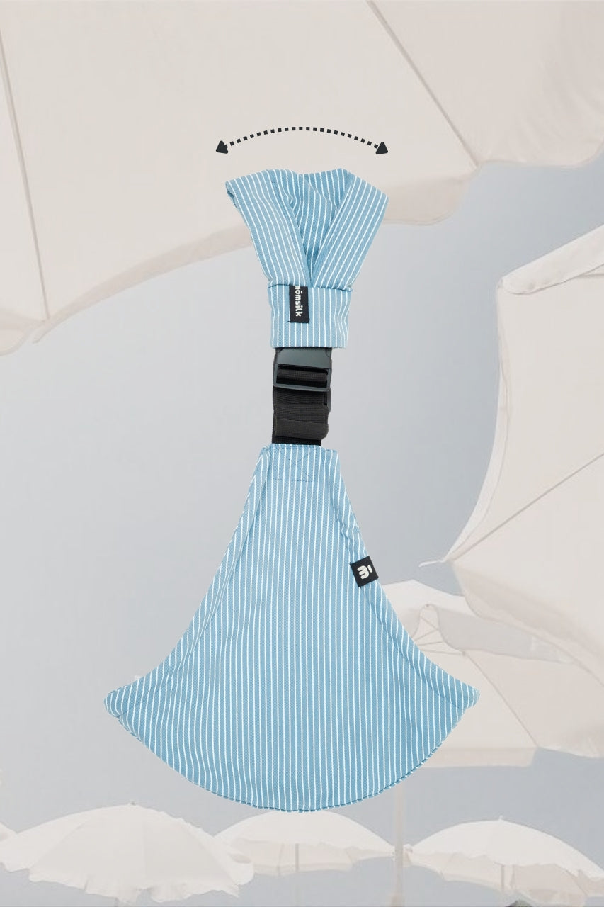 Toddler Carrier - MomSwing - Azure lines