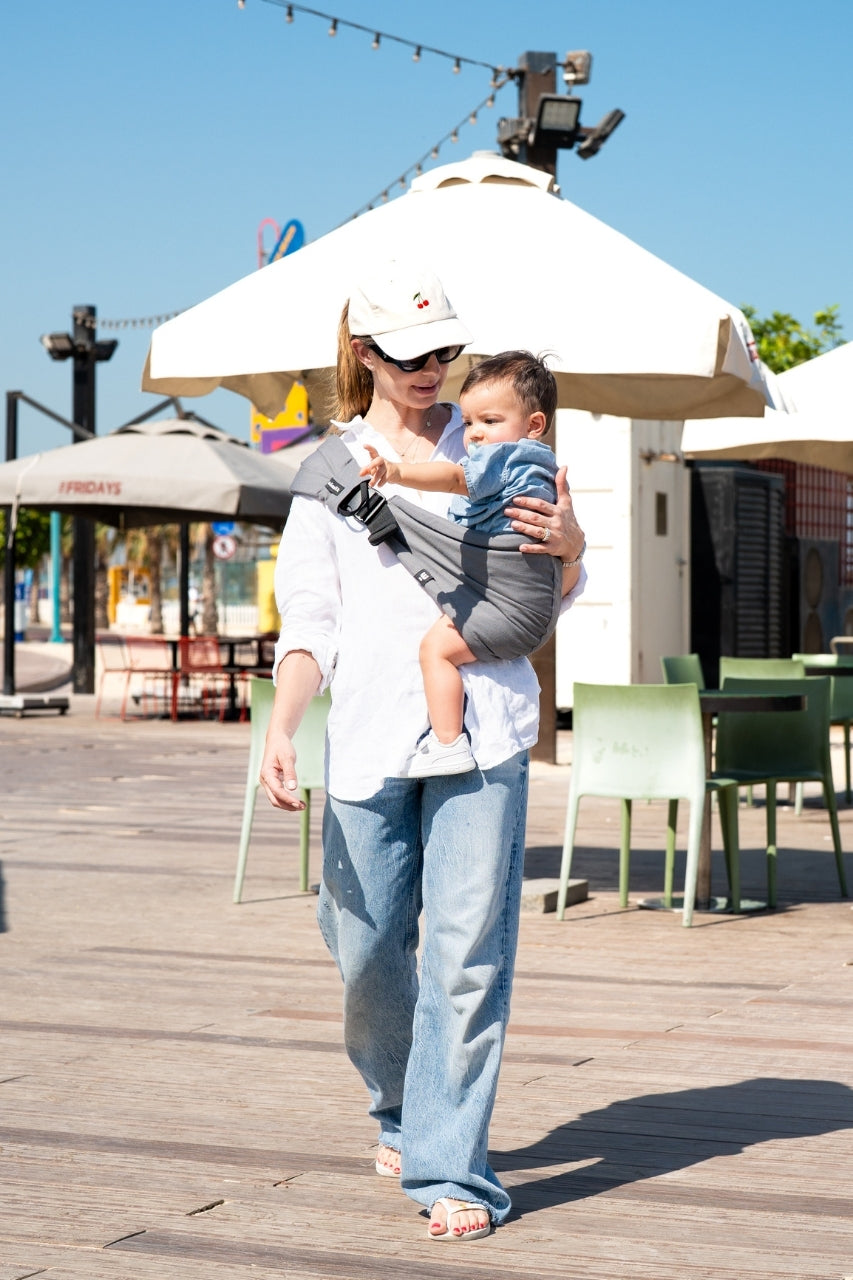 Toddler Carrier - MomSwing - Soft Grey