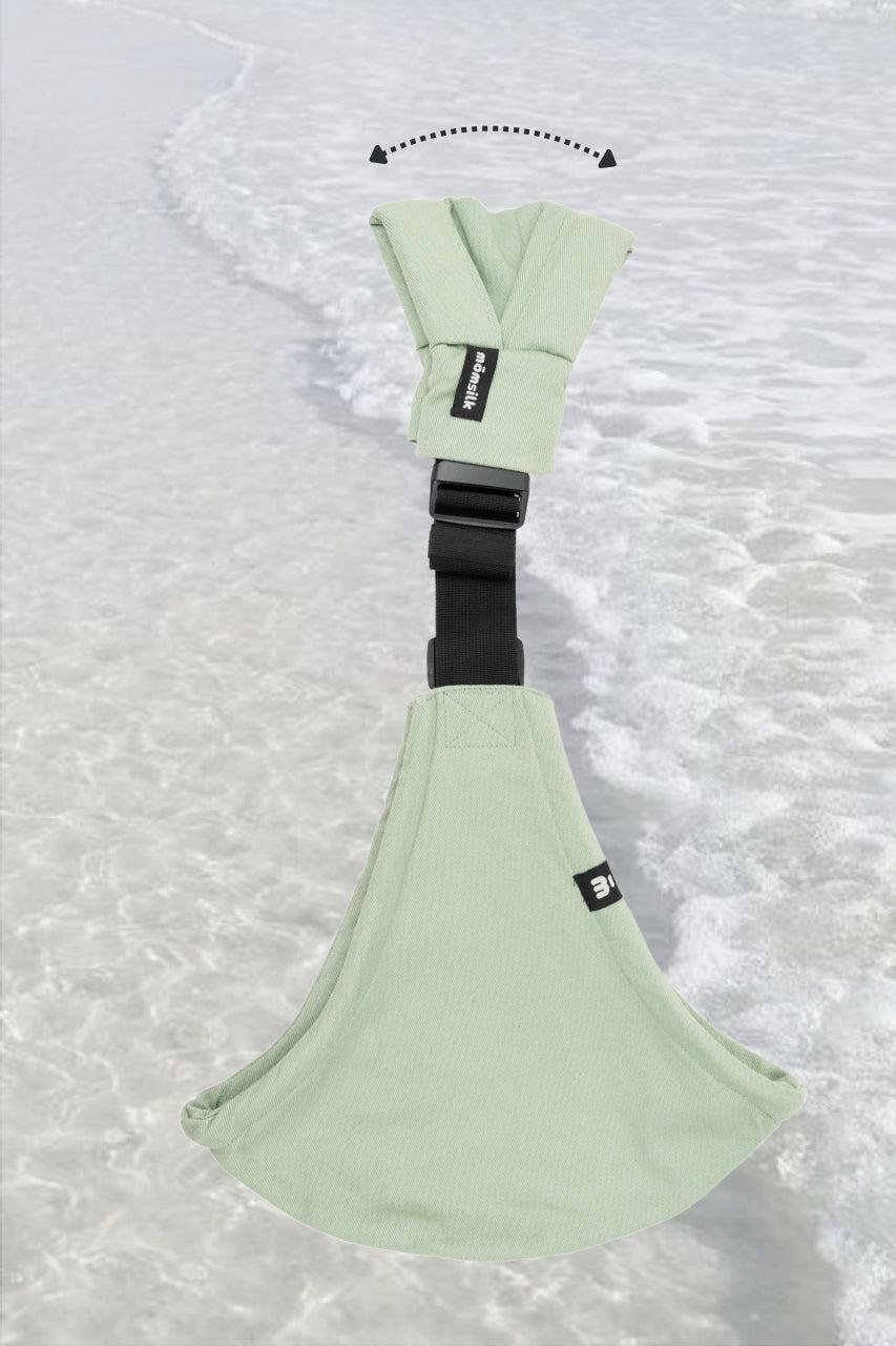 Toddler Carrier - MomSwing - Green pastel