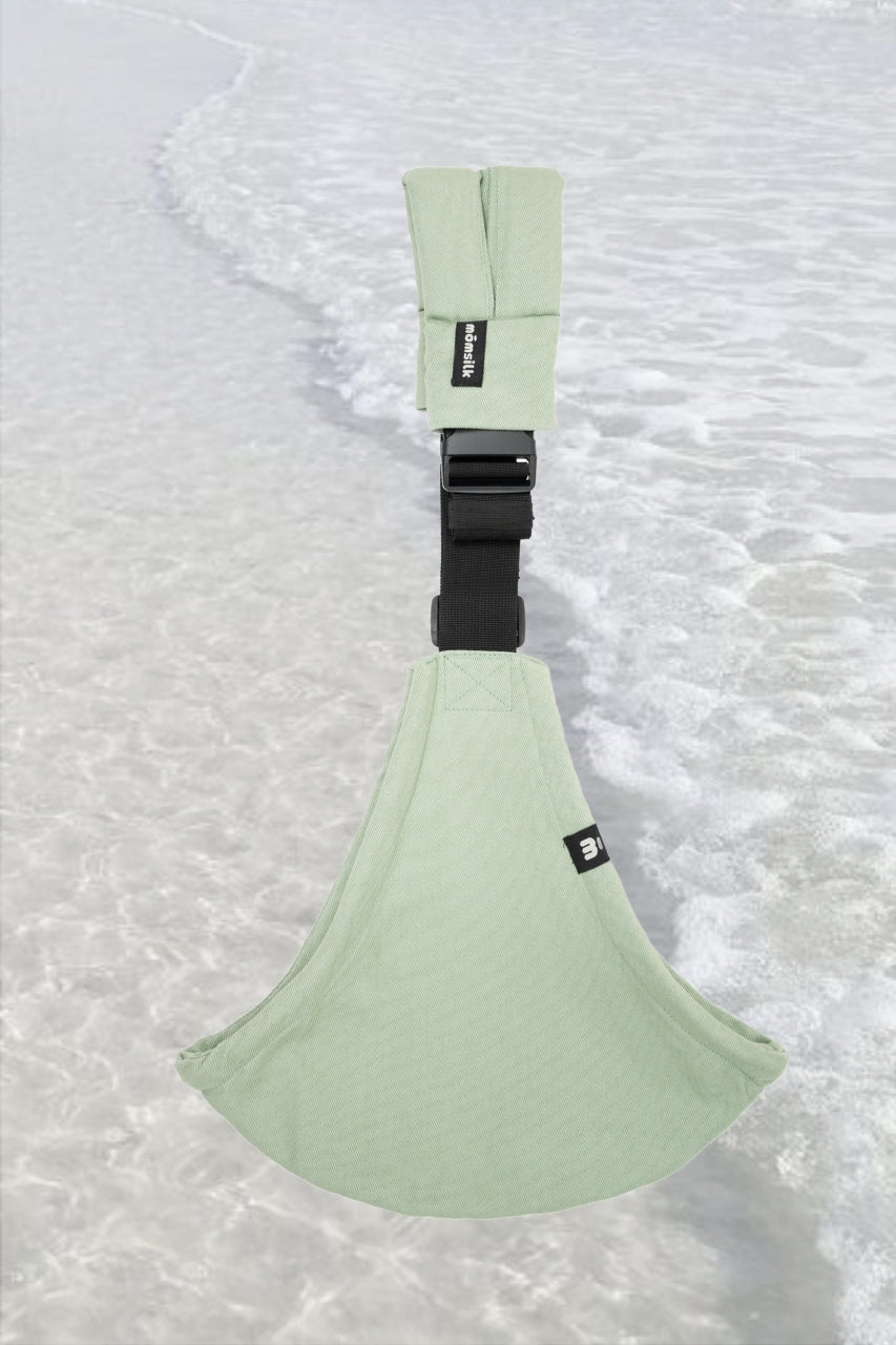 Toddler Carrier - MomSwing - Green pastel