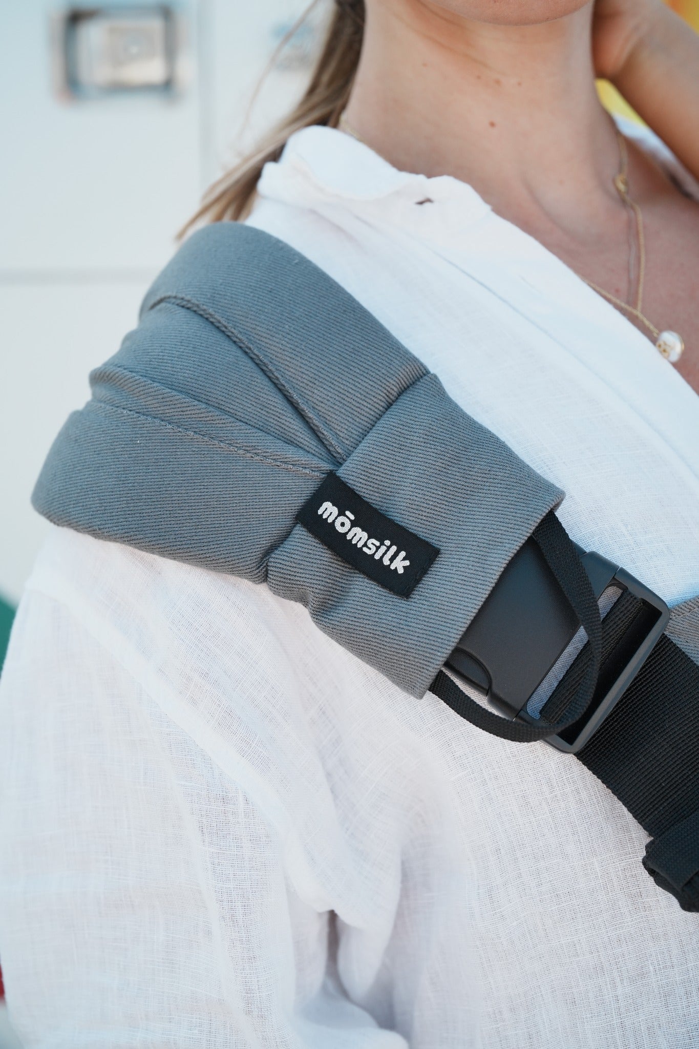Toddler Carrier - MomSwing - Soft Grey