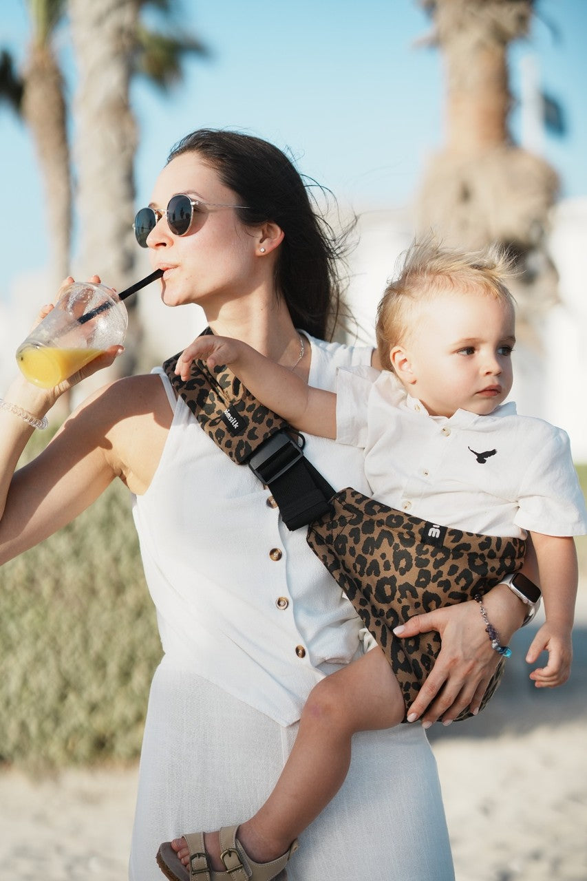 Toddler Carrier - MomSwing - Leopard Chic