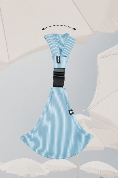 Toddler Carrier - MomSwing -  Azure lines