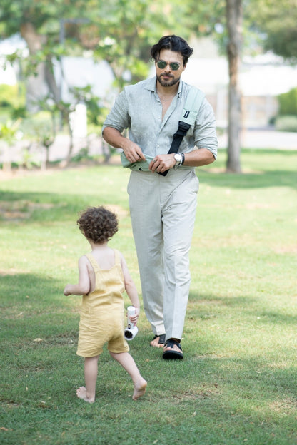 Toddler Carrier - MomSwing - Green pastel